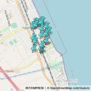 Mappa Via Salsomaggiore, 63821 Porto Sant'Elpidio FM, Italia (0.3485)