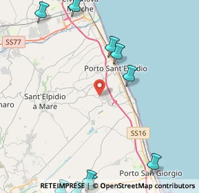 Mappa Via Dei Mestieri, 63821 Porto Sant'Elpidio FM, Italia (6.57727)