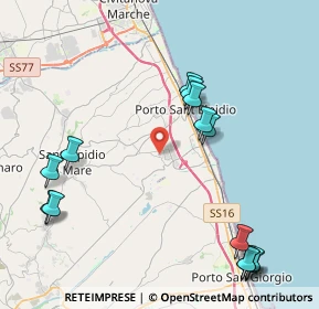 Mappa Via Dei Mestieri, 63821 Porto Sant'Elpidio FM, Italia (5.25286)