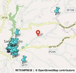 Mappa Strada Galilea, 63811 Sant'Elpidio a Mare FM, Italia (1.6365)