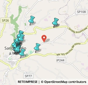 Mappa Strada Galilea, 63811 Sant'Elpidio a Mare FM, Italia (1.221)