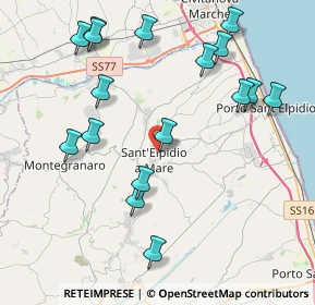 Mappa Via Romana Porta, 63811 Sant'Elpidio a Mare FM, Italia (4.74)