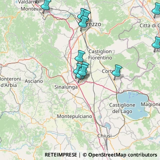 Mappa Via Prato Marino, 52045 Foiano della Chiana AR, Italia (18.98769)