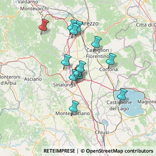 Mappa Via Prato Marino, 52045 Foiano della Chiana AR, Italia (12.91308)