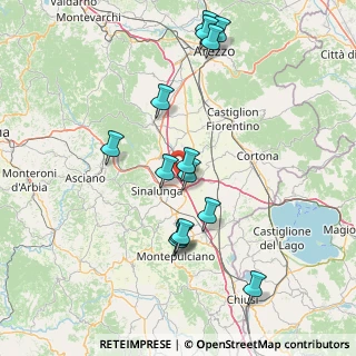 Mappa Via Cassia, 52045 Foiano della Chiana AR, Italia (16.17)