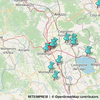 Mappa Via Cassia, 52045 Foiano della Chiana AR, Italia (15.71727)