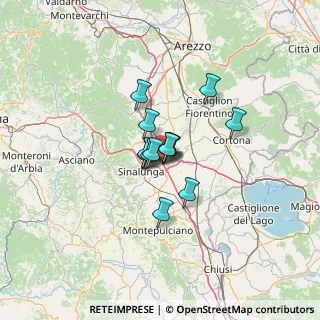 Mappa Via Cassia, 52045 Foiano della Chiana AR, Italia (7.06071)