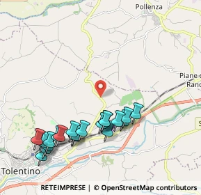 Mappa Strada Provinciale Gioacchino Murat, 62029 Tolentino MC, Italia (2.336)