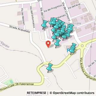 Mappa Via del Commercio, 63821 Porto Sant'Elpidio FM, Italia (0.2087)