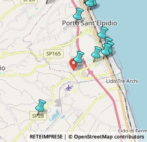 Mappa Via del Commercio, 63821 Porto Sant'Elpidio FM, Italia (2.55)