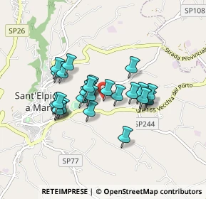 Mappa Strada Galilea, 63811 Sant'Elpidio a Mare FM, Italia (0.67778)