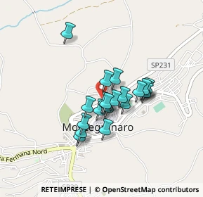 Mappa Via Lazio, 63812 Montegranaro FM, Italia (0.315)
