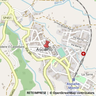 Mappa Corso Giacomo Matteotti, 45, 53041 Asciano, Siena (Toscana)