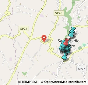 Mappa Via Montegranarese, 63811 Sant'Elpidio a Mare FM, Italia (1.0855)