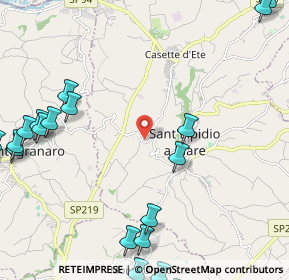 Mappa Via Montegranarese, 63811 Sant'Elpidio a Mare FM, Italia (3.3735)