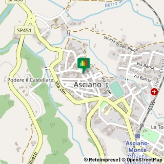 Mappa Corso Giacomo Matteotti, 85, 53041 Asciano, Siena (Toscana)