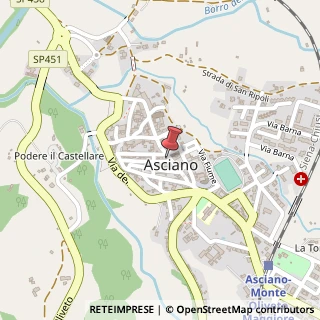 Mappa Corso Giacomo Matteotti, 55, 53041 Asciano, Siena (Toscana)