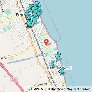 Mappa Via Ravenna, 63821 Porto Sant'Elpidio FM, Italia (0.73)