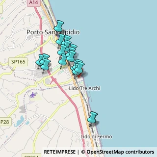 Mappa Via Ravenna, 63821 Porto Sant'Elpidio FM, Italia (1.5975)