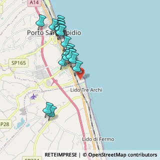 Mappa Via Ravenna, 63821 Porto Sant'Elpidio FM, Italia (2.0935)