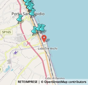 Mappa Via Ravenna, 63821 Porto Sant'Elpidio FM, Italia (2.76333)