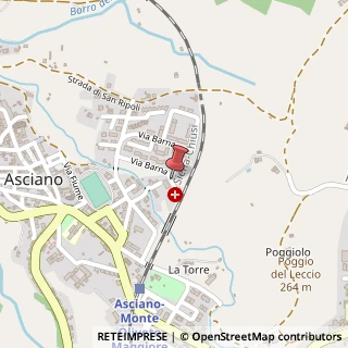Mappa Via Barna, 4, 53041 Asciano SI, Italia, 53041 Asciano, Siena (Toscana)