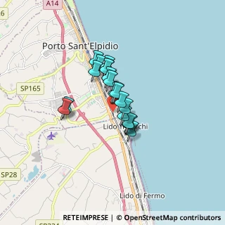 Mappa Via Pavia, 63821 Porto Sant'Elpidio FM, Italia (1.071)
