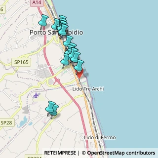 Mappa Via Pavia, 63821 Porto Sant'Elpidio FM, Italia (2.0045)