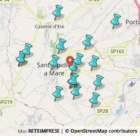 Mappa Via Isonzo, 63811 Sant'Elpidio a Mare FM, Italia (1.82412)