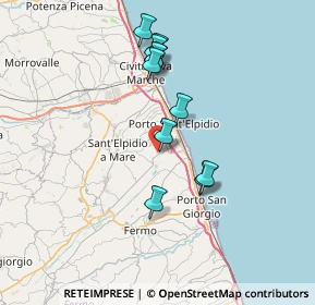 Mappa Via 1º Maggio, 63811 Sant'Elpidio a mare FM, Italia (6.67909)