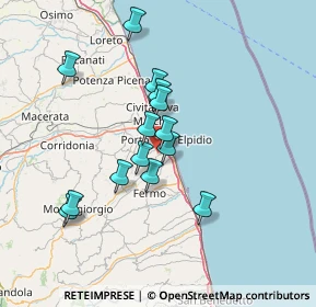 Mappa Via 1º Maggio, 63811 Sant'Elpidio a mare FM, Italia (12.20286)