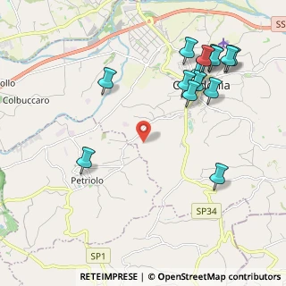 Mappa Via Alcide De Gasperi, 62014 Corridonia MC, Italia (2.52214)
