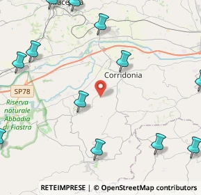 Mappa Via Alcide De Gasperi, 62014 Corridonia MC, Italia (7.2475)