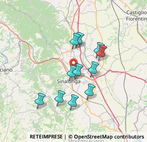 Mappa SP 19, 53048 Sinalunga SI, Italia (5.98455)