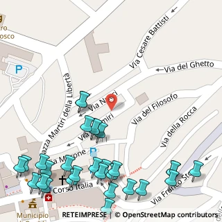 Mappa Via Cesare Battisti, 06023 Gualdo Tadino PG, Italia (0.07931)