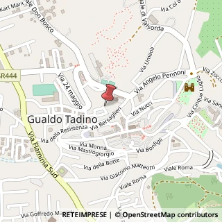 Mappa Piazza Beato Angelo, 06023 Gualdo Tadino PG, Italia, 06023 Gualdo Tadino, Perugia (Umbria)