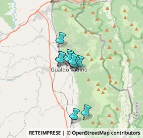 Mappa Via Bersaglieri, 06023 Gualdo Tadino PG, Italia (3.04917)