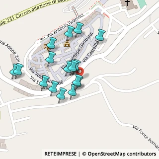 Mappa Via Felice Cavallotti, 63812 Montegranaro FM, Italia (0.07647)