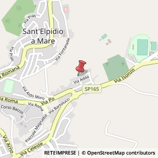 Mappa Via Adige, 39, 63811 Sant'Elpidio a Mare, Fermo (Marche)