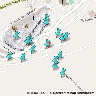 Mappa Via Fonte Pomarola, 63812 Montegranaro FM, Italia (0.11765)