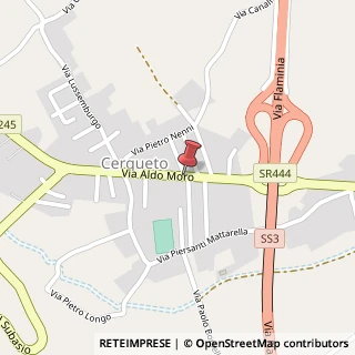 Mappa Viale Aldo Moro, 30, 06023 Gualdo Tadino, Perugia (Umbria)