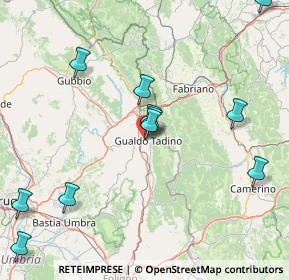 Mappa Via Riviera del Brenta, 06023 Gualdo Tadino PG, Italia (19.19455)