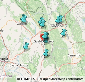 Mappa Via Riviera del Brenta, 06023 Gualdo Tadino PG, Italia (11.27357)