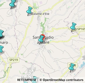 Mappa Via Campanella, 63811 Sant'Elpidio a Mare FM, Italia (3.8975)