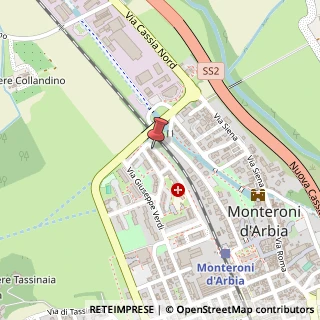 Mappa Monteroni, 53014 Monteroni d'Arbia SI, Italia, 53014 Monteroni d'Arbia, Siena (Toscana)