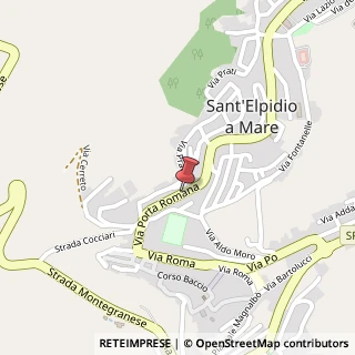 Mappa Via Porta Romana, 38, 63811 Sant'Elpidio a Mare, Fermo (Marche)