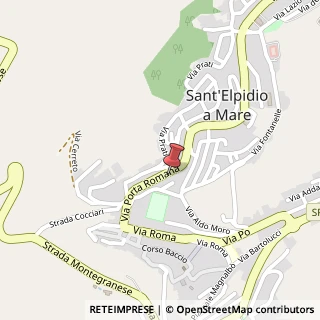 Mappa Via Porta Romana, 40, 63811 Sant'Elpidio a Mare, Fermo (Marche)