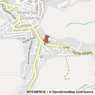 Mappa Via Purit?, 86, 62015 Monte San Giusto, Macerata (Marche)