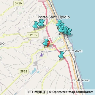 Mappa Via dell'Economia, 63821 Porto Sant'Elpidio FM, Italia (1.74)