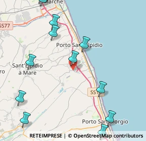 Mappa Via dell'Economia, 63821 Porto Sant'Elpidio FM, Italia (5.6875)